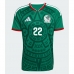 Mexiko Hirving Lozano #22 Heimtrikot EM 2024 Kurzarm